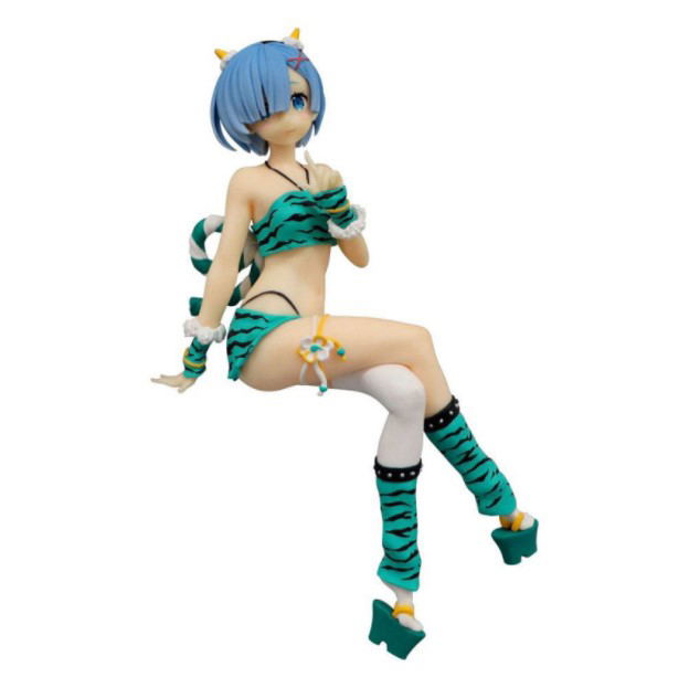 Re:Zero Starting Life in Another World Noodle Stopper Figure: Rem Demon Costume Another Color Ver. image 1