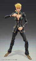 Super Action Statue JoJo's Bizarre Adventure Part 5 Golden Wind: Giorno Giovanna Ver. Black thumbnail 4