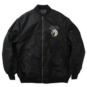 Mobile Suit Gundam Unicorn: Vist Foundation MA-1 Jacket Black (L Size)_