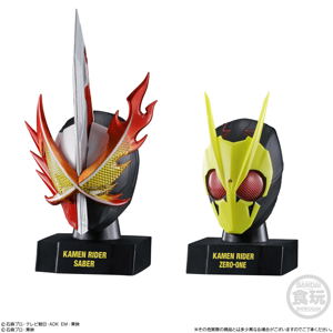 Kamen Rider Mask History 1 (Set of 10 Pieces)