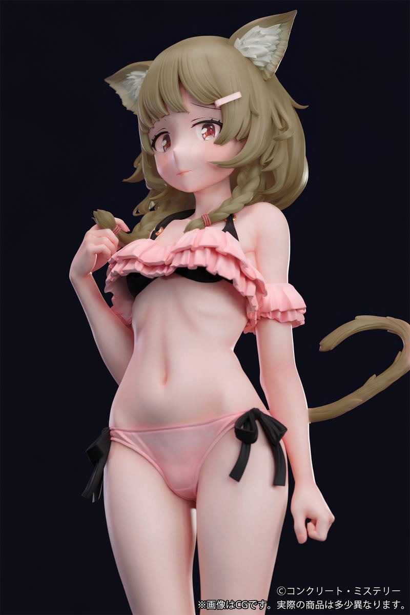 Kemomimi Gakuen Illustrated by Concrete Mystery 1/5 Scale Pre-Painted Figure: Concre-san Pursuit Eye Ver. image 11