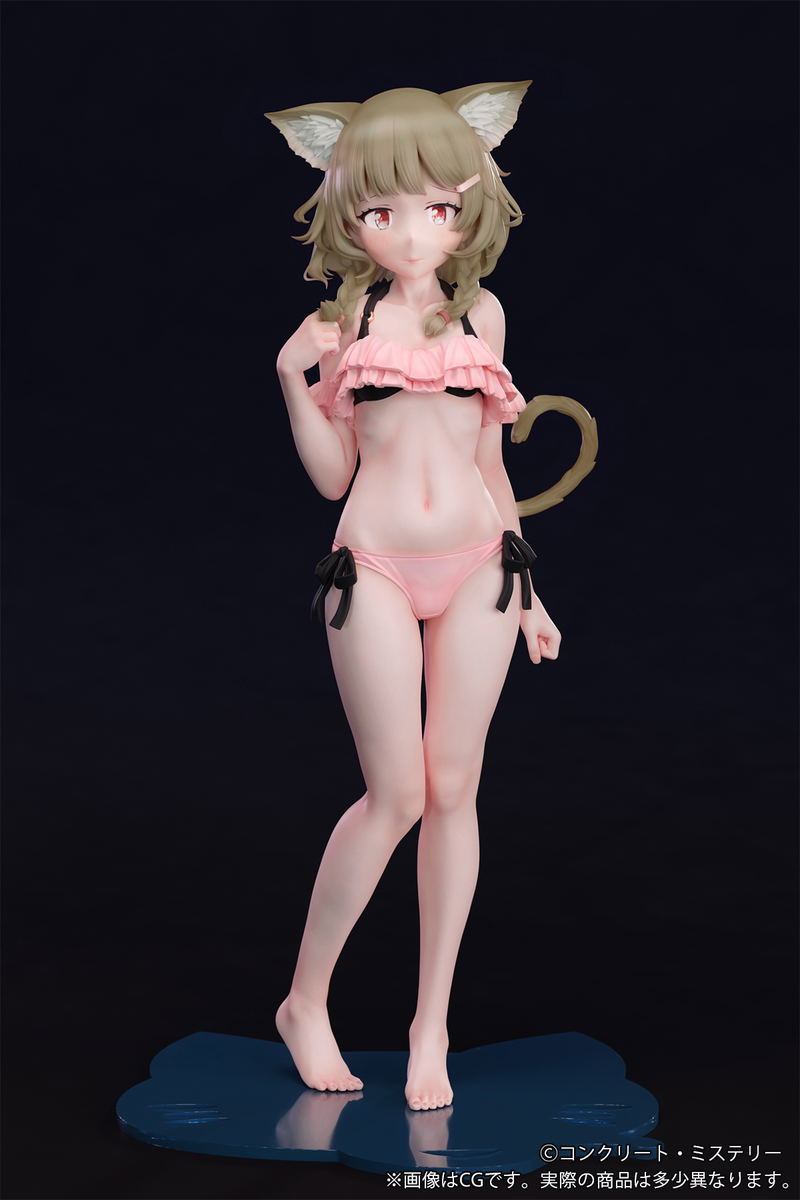 Kemomimi Gakuen Illustrated by Concrete Mystery 1/5 Scale Pre-Painted Figure: Concre-san Pursuit Eye Ver. image 2