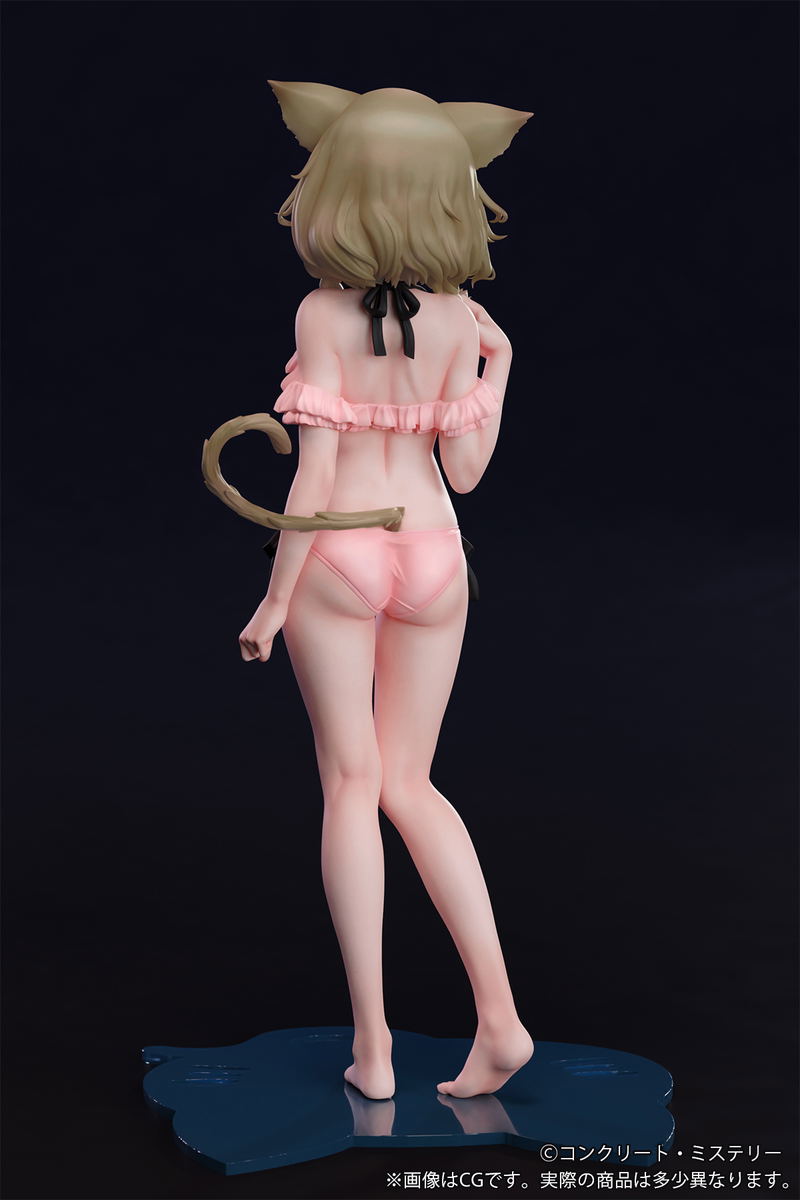 Kemomimi Gakuen Illustrated by Concrete Mystery 1/5 Scale Pre-Painted Figure: Concre-san Pursuit Eye Ver. image 4
