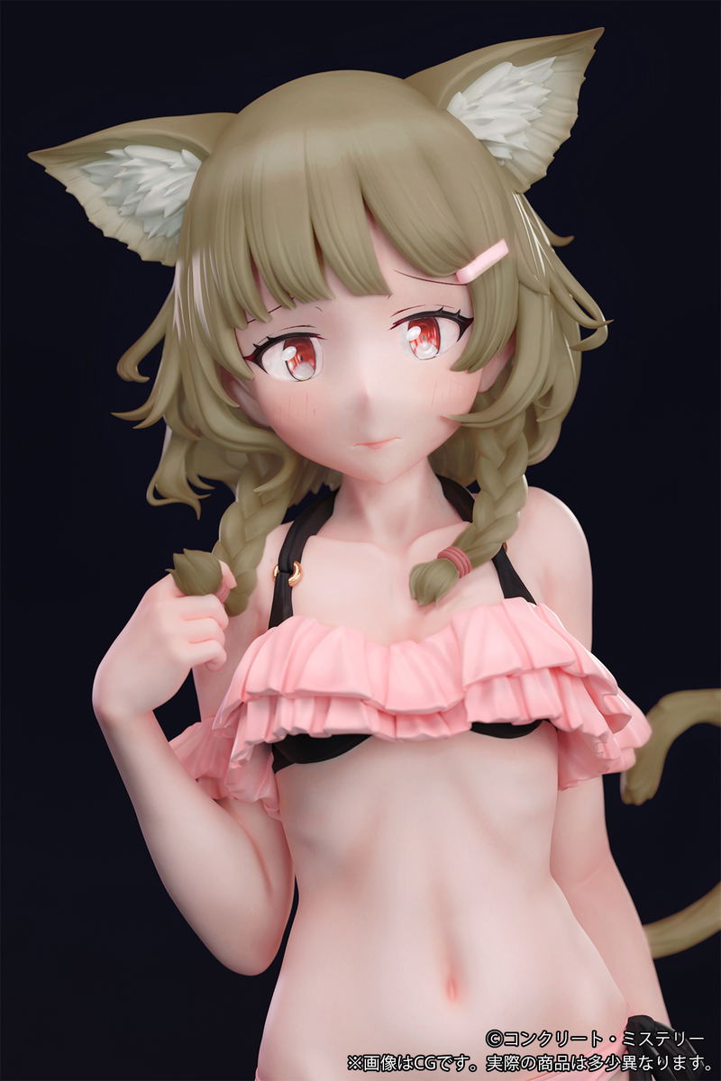 Kemomimi Gakuen Illustrated by Concrete Mystery 1/5 Scale Pre-Painted Figure: Concre-san Pursuit Eye Ver. image 7