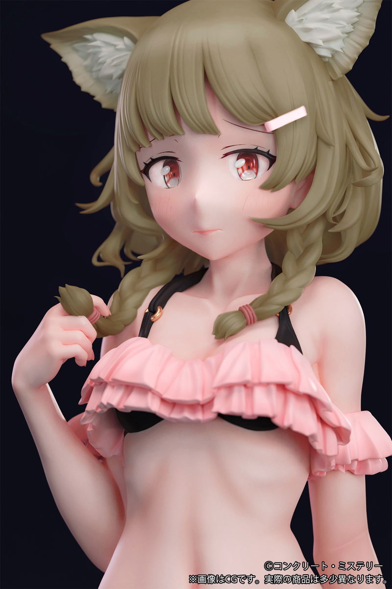 Kemomimi Gakuen Illustrated by Concrete Mystery 1/5 Scale Pre-Painted Figure: Concre-san Pursuit Eye Ver. image 8