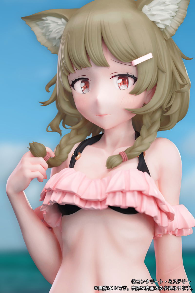 Kemomimi Gakuen Illustrated by Concrete Mystery 1/5 Scale Pre-Painted Figure: Concre-san Pursuit Eye Ver. image 9