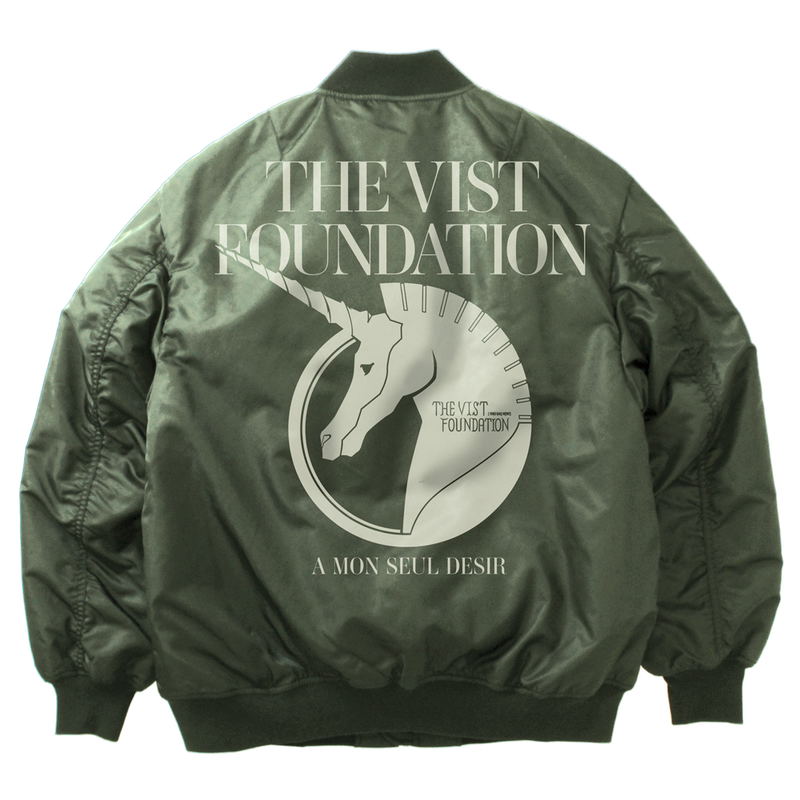 Mobile Suit Gundam Unicorn: Vist Foundation MA-1 Jacket Moss (XL Size) image 1