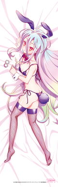 No Game No Life Dakimakura Cover: Shiro (January, 2022 Edition) thumbnail 2