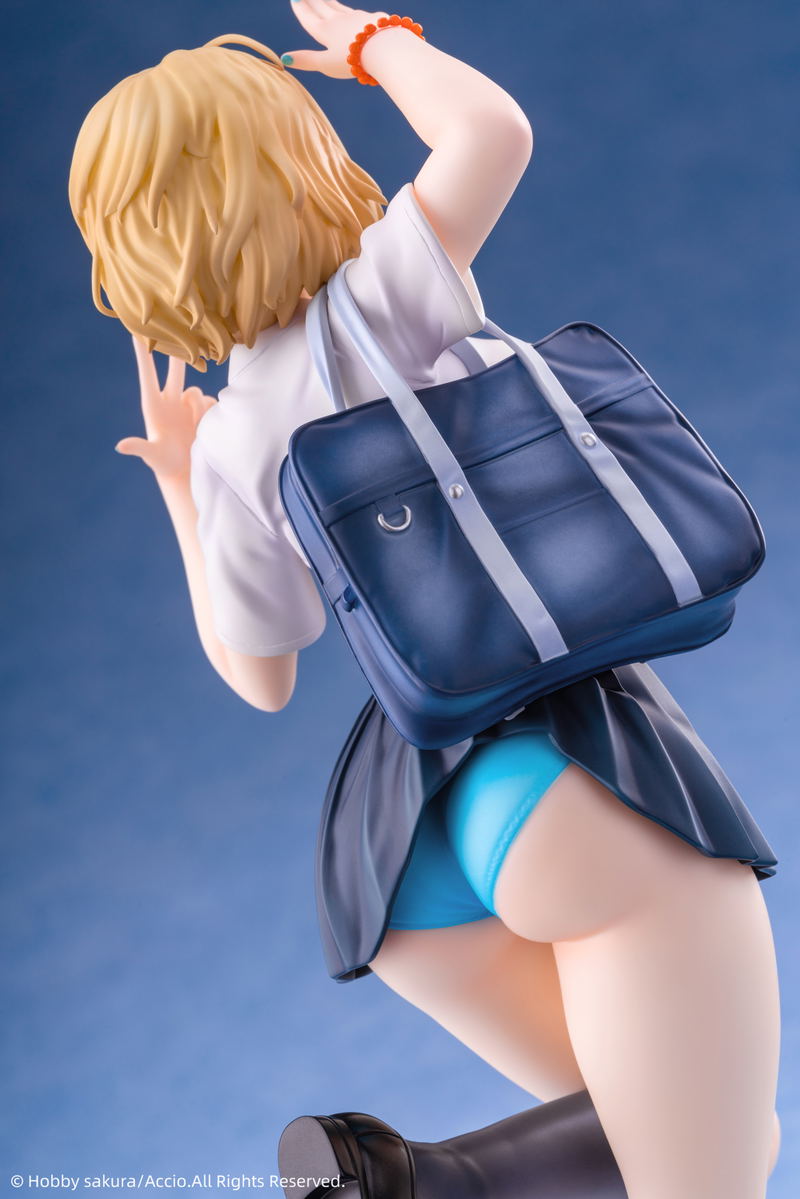 Original Character 1/6 Scale Pre-Painted Figure: Atsumi Chiyoko Blue Panty Ver. image 10