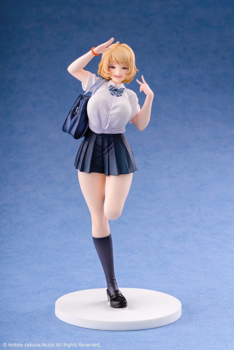 Original Character 1/6 Scale Pre-Painted Figure: Atsumi Chiyoko Blue Panty Ver. image 2
