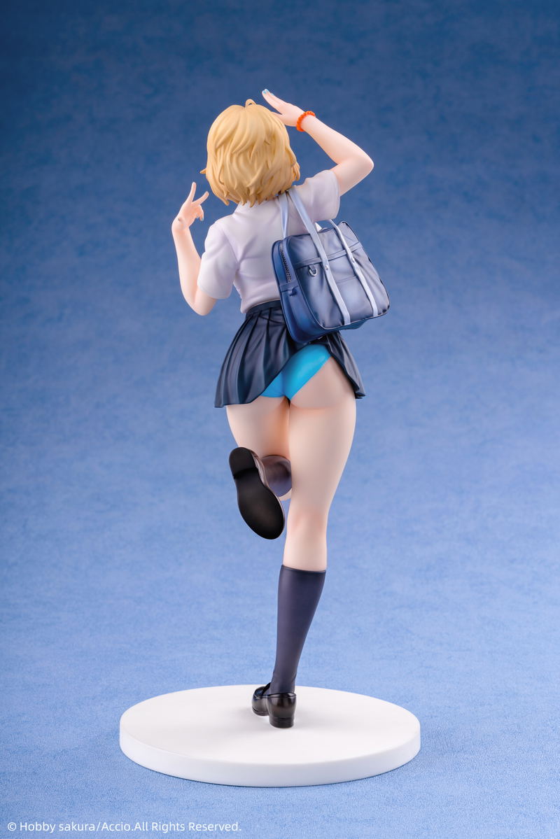 Original Character 1/6 Scale Pre-Painted Figure: Atsumi Chiyoko Blue Panty Ver. image 4