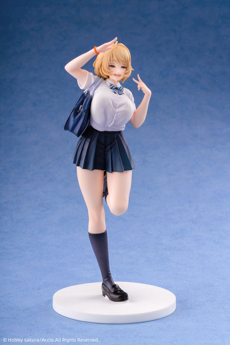 Original Character 1/6 Scale Pre-Painted Figure: Atsumi Chiyoko Blue Panty Ver. image 5