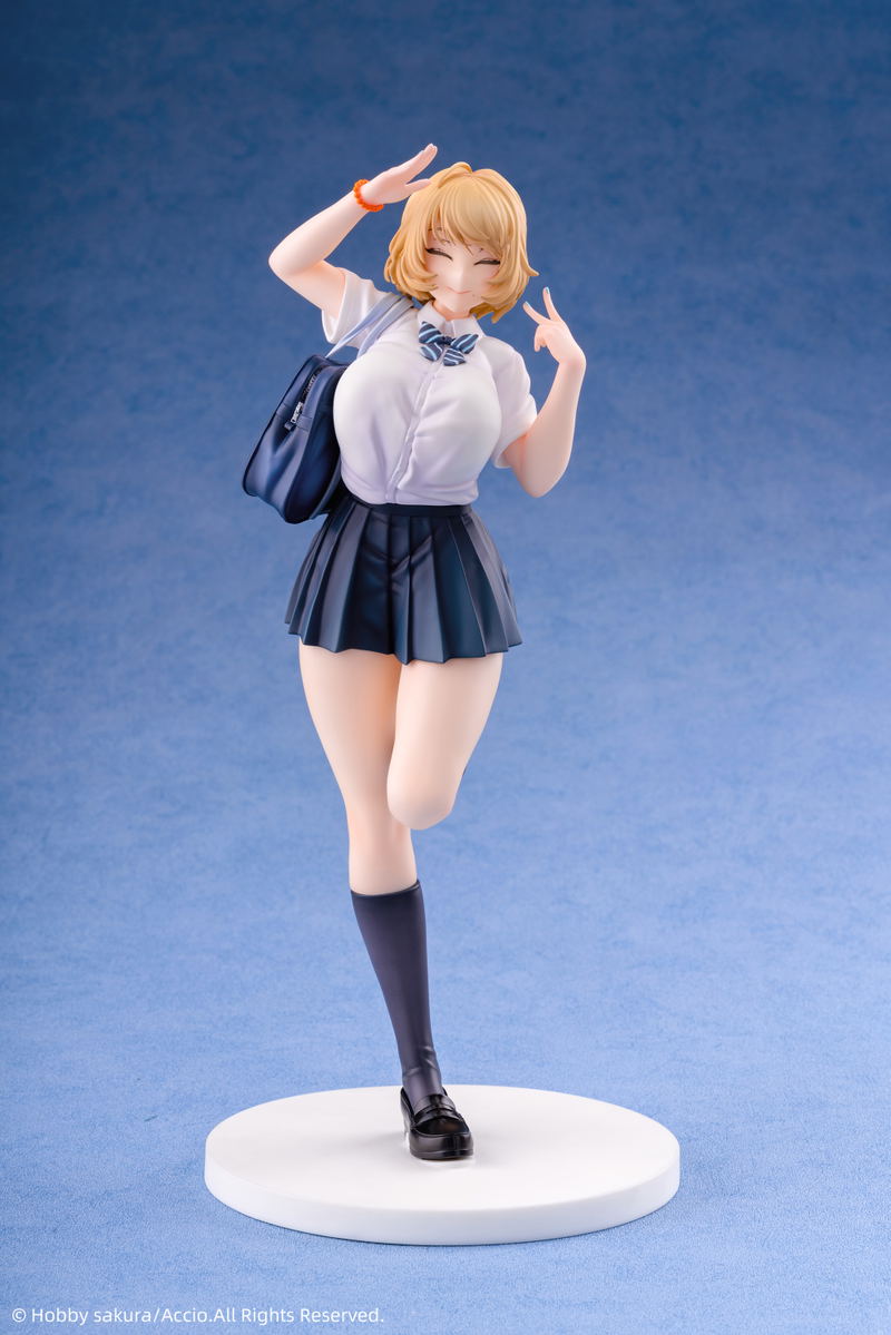 Original Character 1/6 Scale Pre-Painted Figure: Atsumi Chiyoko Blue Panty Ver. image 6