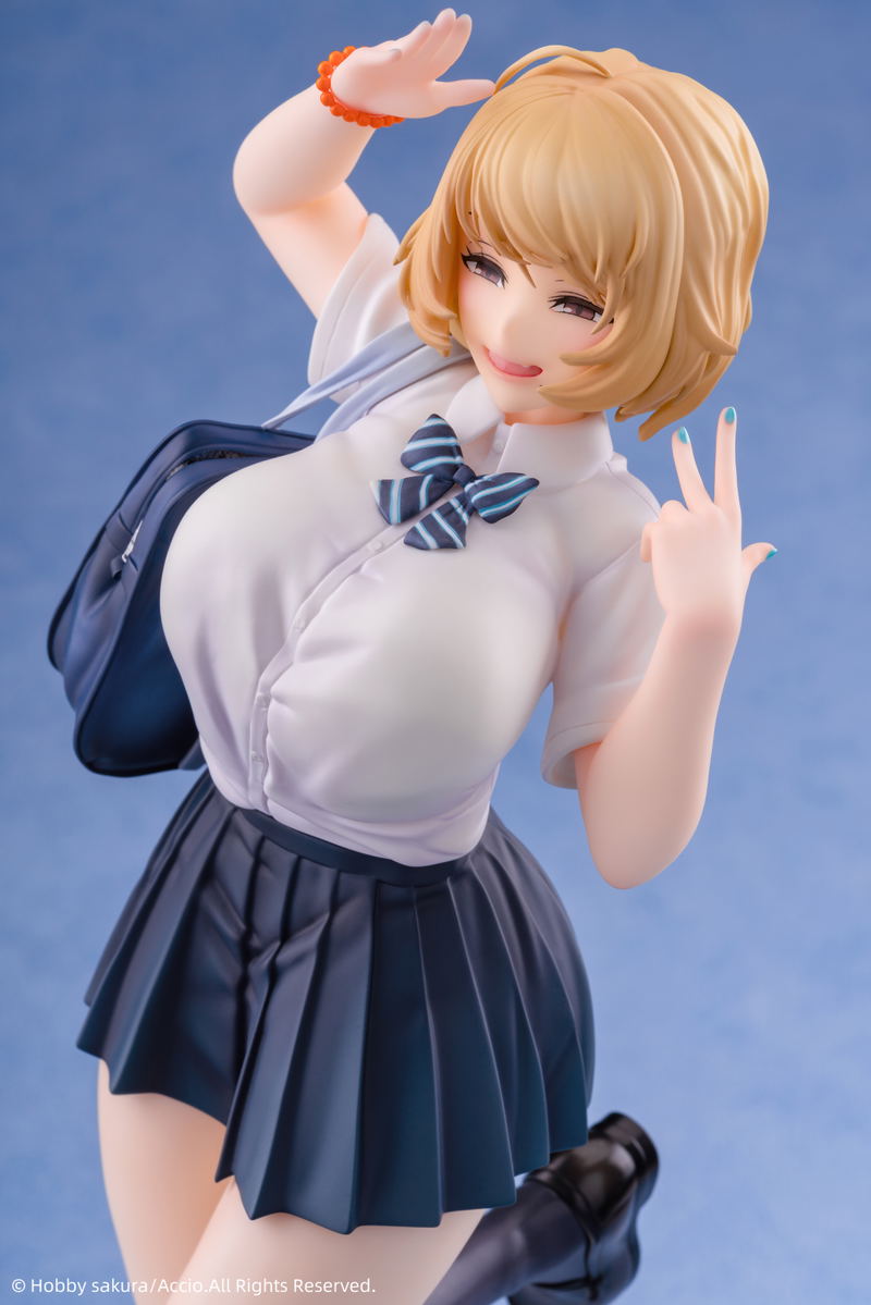 Original Character 1/6 Scale Pre-Painted Figure: Atsumi Chiyoko Blue Panty Ver. image 8
