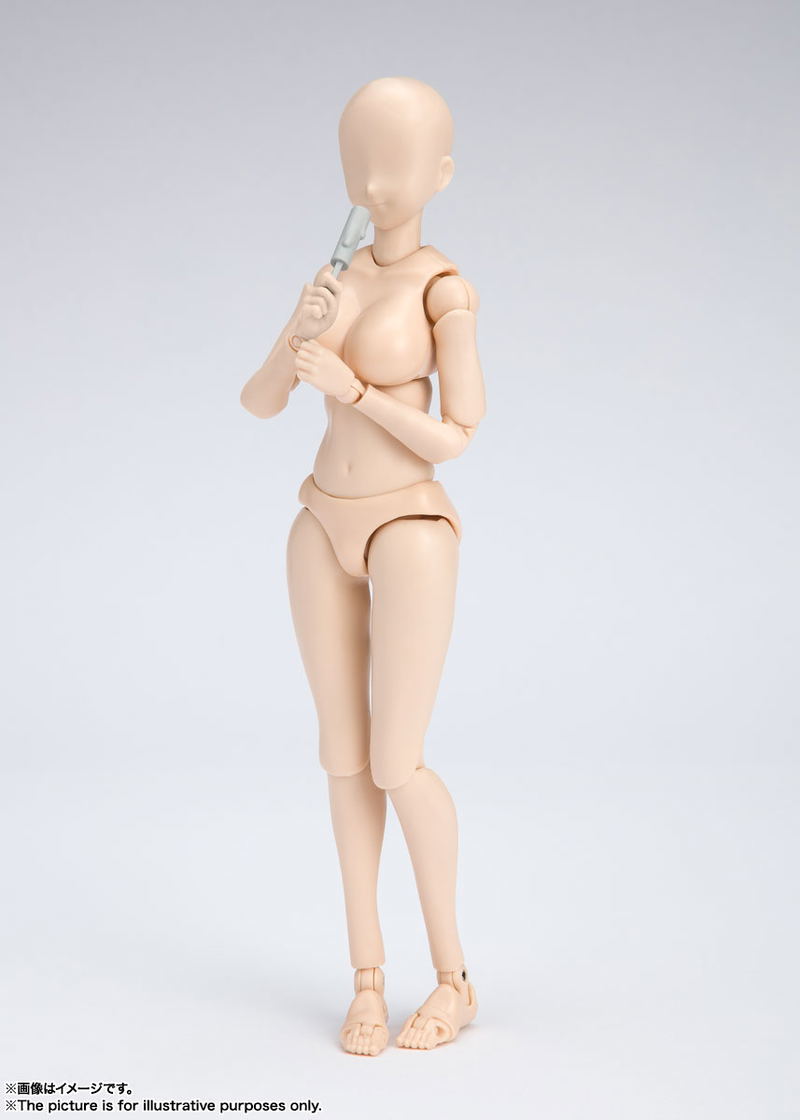 S.H.Figuarts Body-chan: Kentaro Yabuki Edition DX Set (Pale orange Color Ver.) image 2