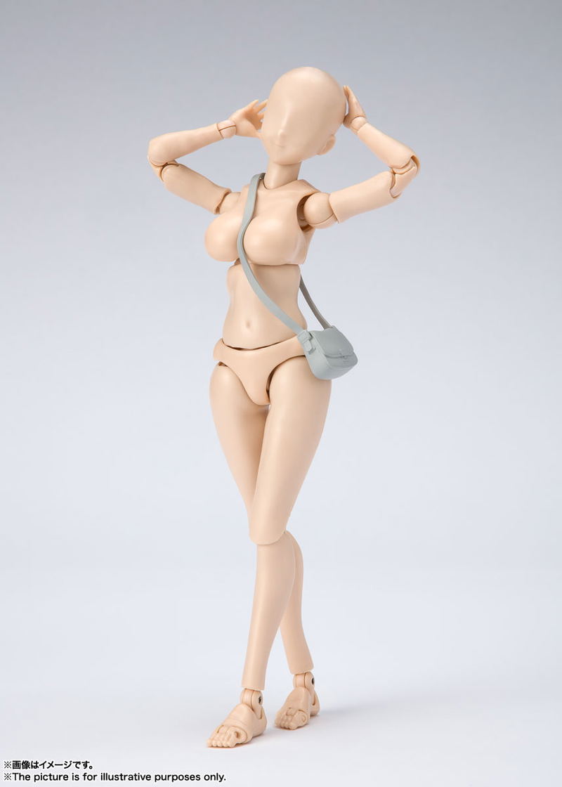 S.H.Figuarts Body-chan: Kentaro Yabuki Edition DX Set (Pale orange Color Ver.) image 3