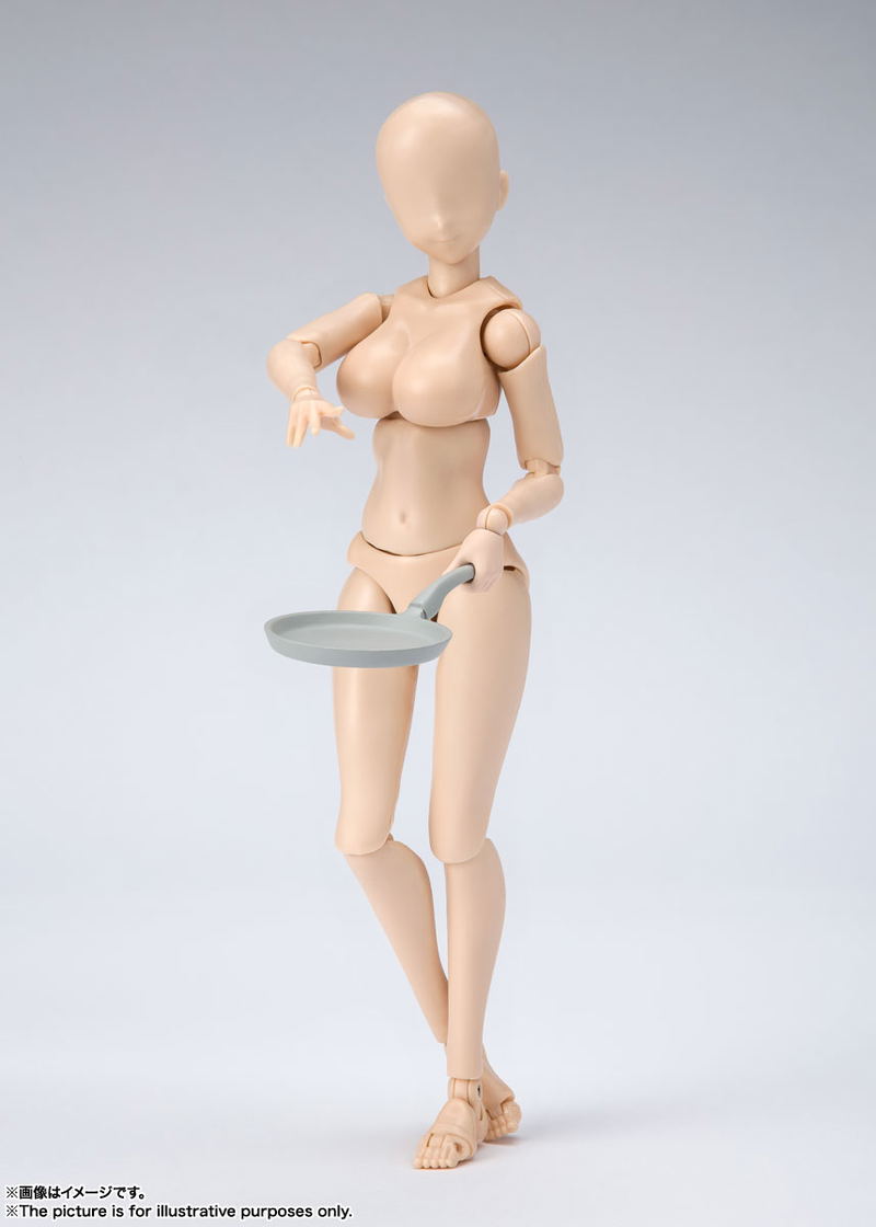 S.H.Figuarts Body-chan: Kentaro Yabuki Edition DX Set (Pale orange Color Ver.) image 4
