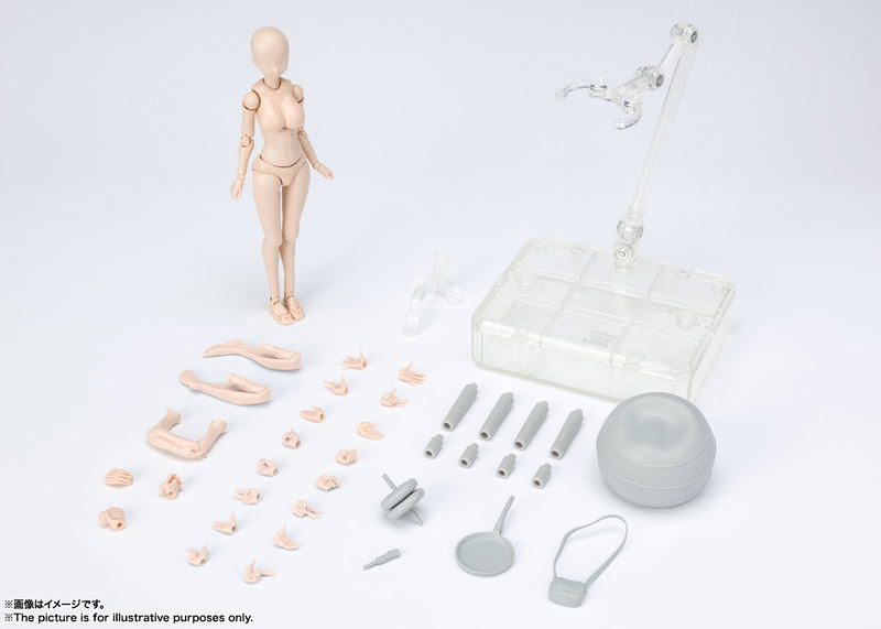 S.H.Figuarts Body-chan: Kentaro Yabuki Edition DX Set (Pale orange Color Ver.) image 7