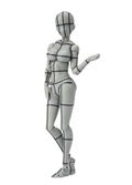 S.H.Figuarts Body-chan: Kentaro Yabuki Wire Frame (Gray Color Ver.) thumbnail 1