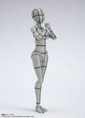 S.H.Figuarts Body-chan: Kentaro Yabuki Wire Frame (Gray Color Ver.) thumbnail 3