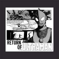 The Return Of Ultraman - Hideaki Anno Illustration Version T-shirt Sumi (L Size)