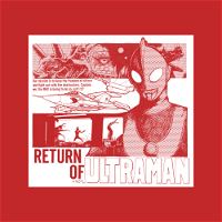 The Return Of Ultraman - Hideaki Anno Illustration Version T-shirt High Red (M Size)