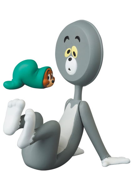 Ultra Detail Figure No. 669 Tom And Jerry: Series 3 Tom (Head in the Shape of the Pan) And Jerry (In the Vinyl Hose) image 1