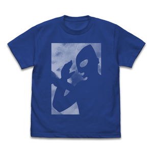 Ultraman Silhouette T-shirt Royal Blue (M Size)_