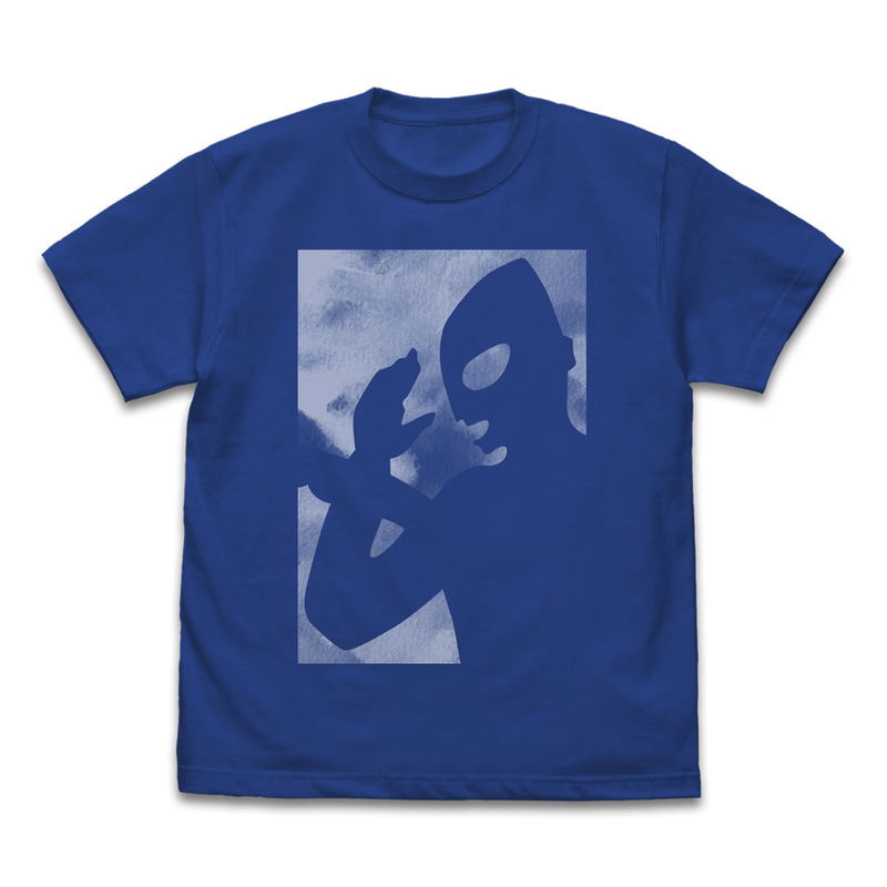 Ultraman Silhouette T-shirt Royal Blue (M Size) image 2