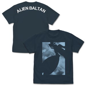 Ultraman - Alien Baltan Silhouette T-shirt Slate (L Size)_