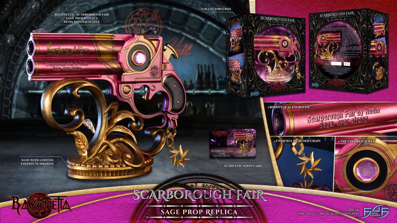 Bayonetta Scarborough Fair Prop Replica: Sage [Standard Edition] image 29