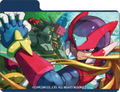 Max Neo Mega Man Zero 4 Character Deck Case: Zero And Craft thumbnail 3