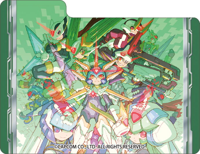 Max Neo Mega Man Zero And ZX Character Deck Case: Villains image 3