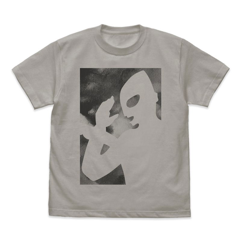 Ultraman Silhouette T-shirt Light Gray (L Size) image 2