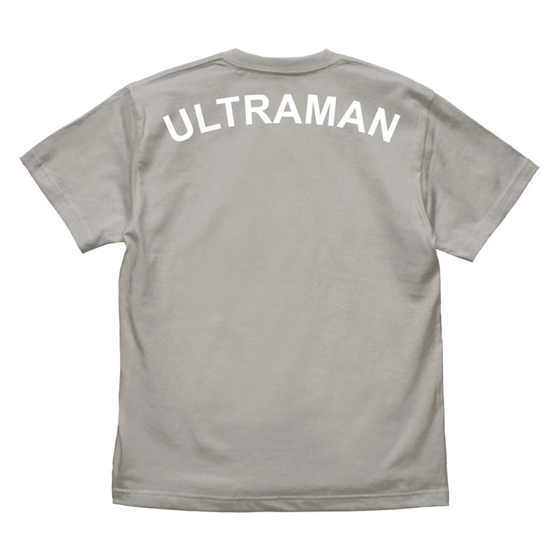Ultraman Silhouette T-shirt Light Gray (S Size) image 3