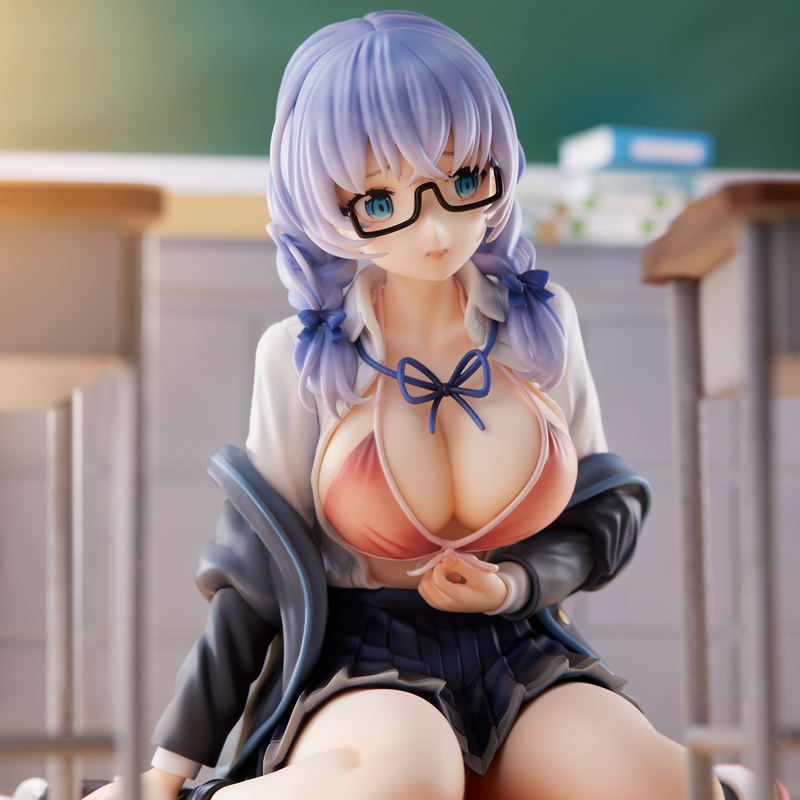 Yuyu Ichino Illustration Pre-Painted Figure: Boku no Class no Gakkyuuiin-san image 13
