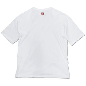 Gintama Sadaharu Face Big Silhouette T-shirt White (XL Size)_