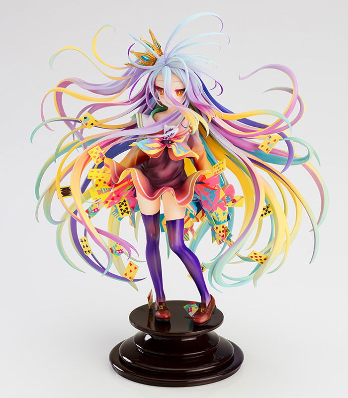 No Game No Life 1/7 Scale Pre-Painted Figure: Shiro Yuu Kamiya Art Works image 3