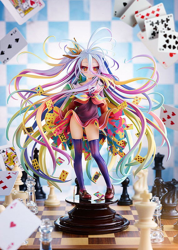 No Game No Life 1/7 Scale Pre-Painted Figure: Shiro Yuu Kamiya Art Works image 7