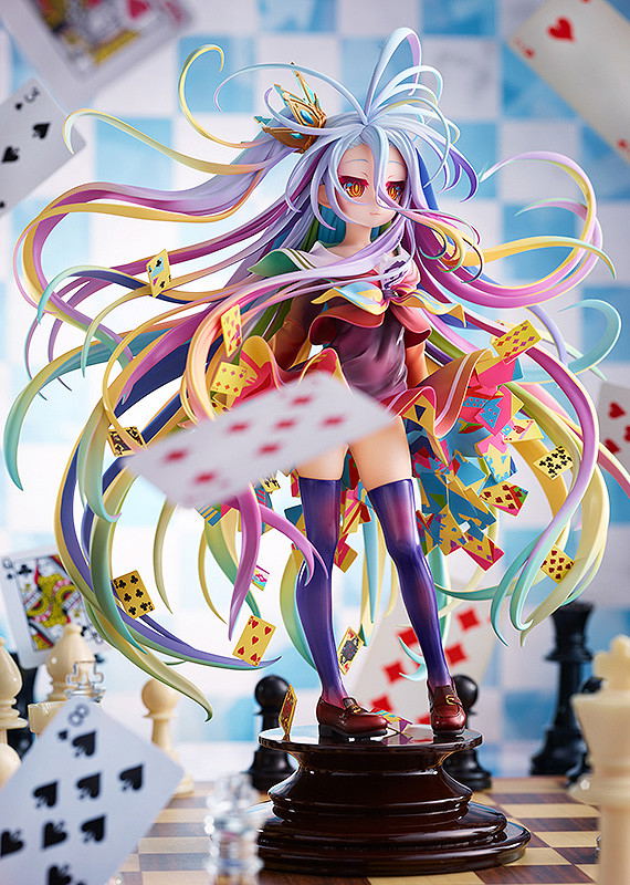 No Game No Life 1/7 Scale Pre-Painted Figure: Shiro Yuu Kamiya Art Works image 8