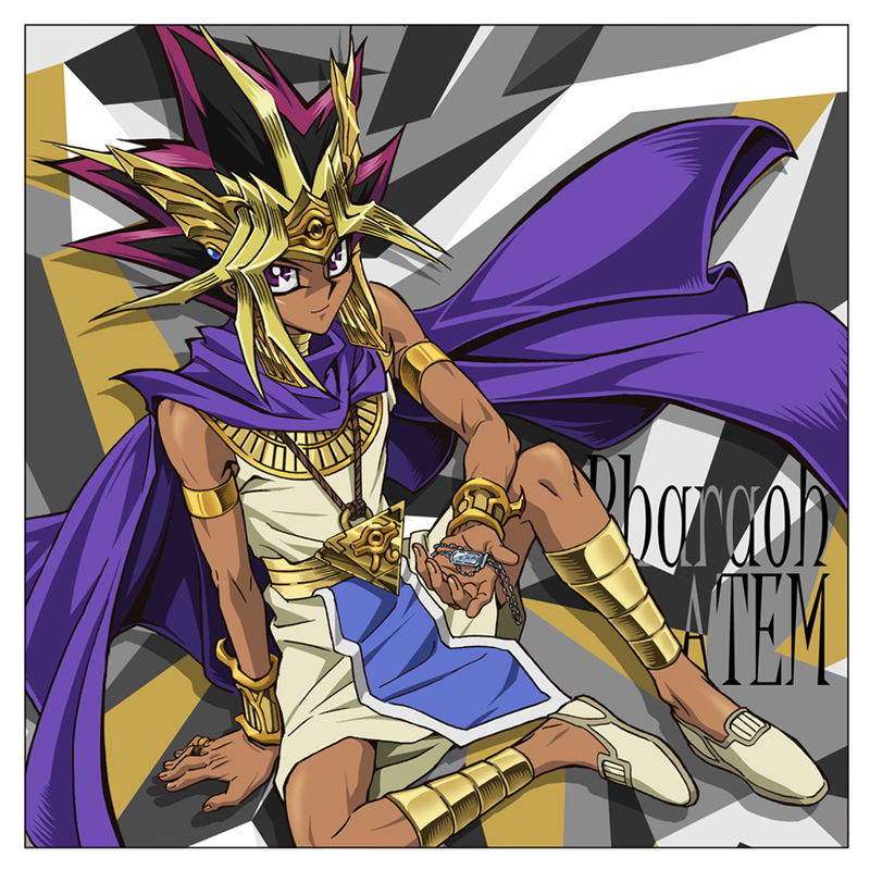Yu-Gi-Oh! Duel Monsters - Pharaoh Atem Relax Version Cushion Cover image 1