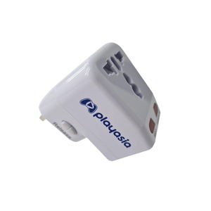 Playasia USB Travel Power Adapter (US/EU/UK/AU plug)_