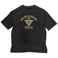 Yu-Gi-Oh! Duel Monsters - Millennium Puzzle Big Silhouette T-shirt Black (XL Size) thumbnail 1