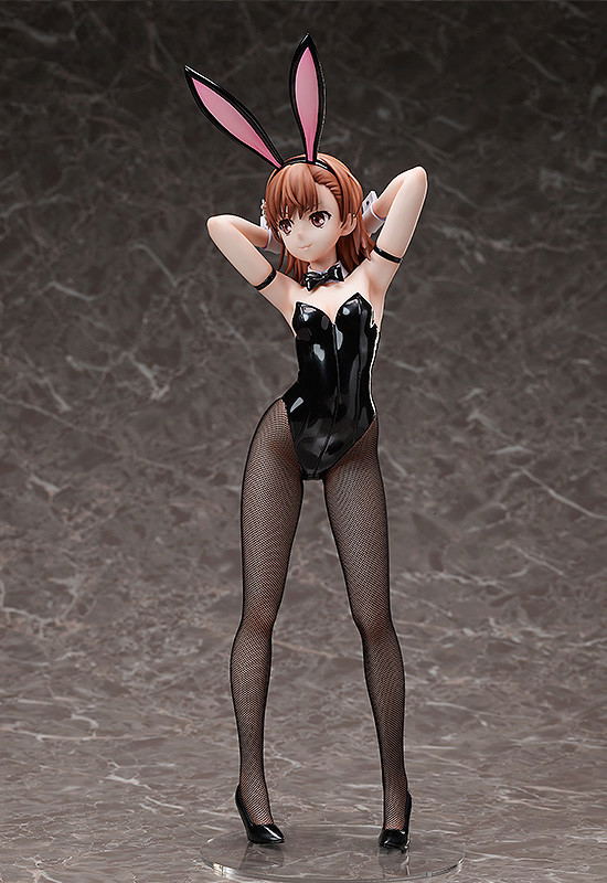 A Certain Scientific Railgun T 1/4 Scale Pre-Painted Figure: Mikoto Misaka Bunny Ver. 2nd [GSC Online Shop Exclusive Ver.] image 3