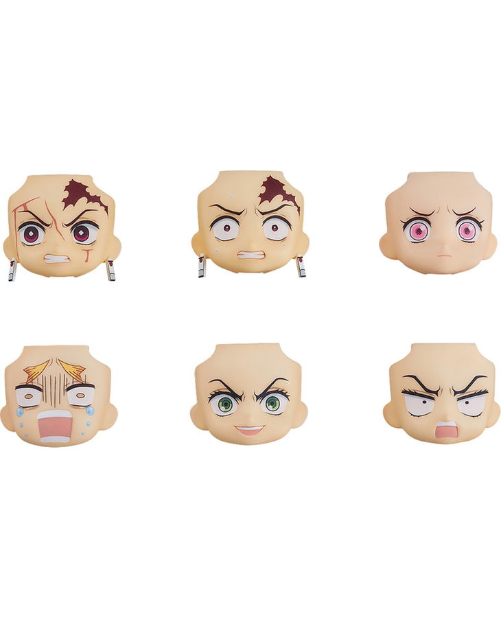 Nendoroid More: Face Swap Demon Slayer Kimetsu no Yaiba 01 (Set of 6 Pieces) image 1