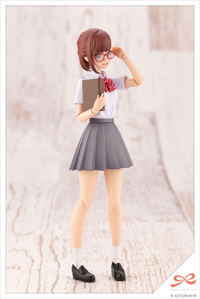 Sousaishojoteien 1/10 Scale Plastic Model Kit: Koyomi Takanashi Ryobu High School Summer Clothes image 10