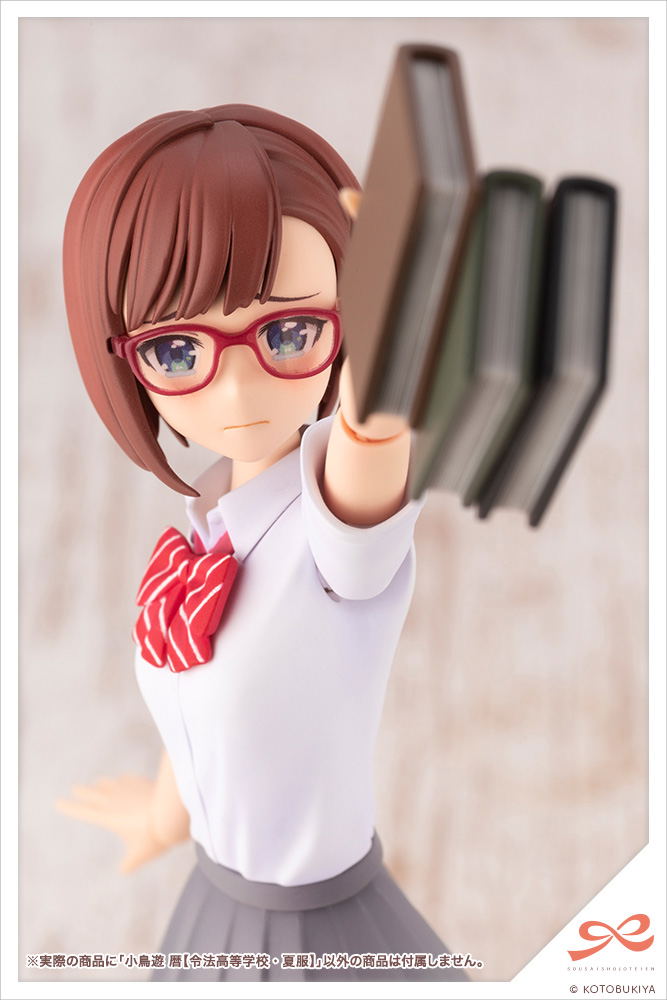 Sousaishojoteien 1/10 Scale Plastic Model Kit: Koyomi Takanashi Ryobu High School Summer Clothes image 11