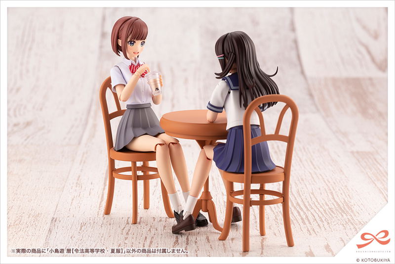 Sousaishojoteien 1/10 Scale Plastic Model Kit: Koyomi Takanashi Ryobu High School Summer Clothes image 14