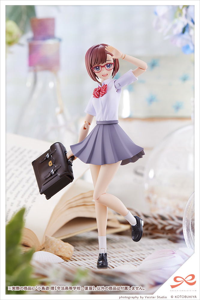 Sousaishojoteien 1/10 Scale Plastic Model Kit: Koyomi Takanashi Ryobu High School Summer Clothes image 16