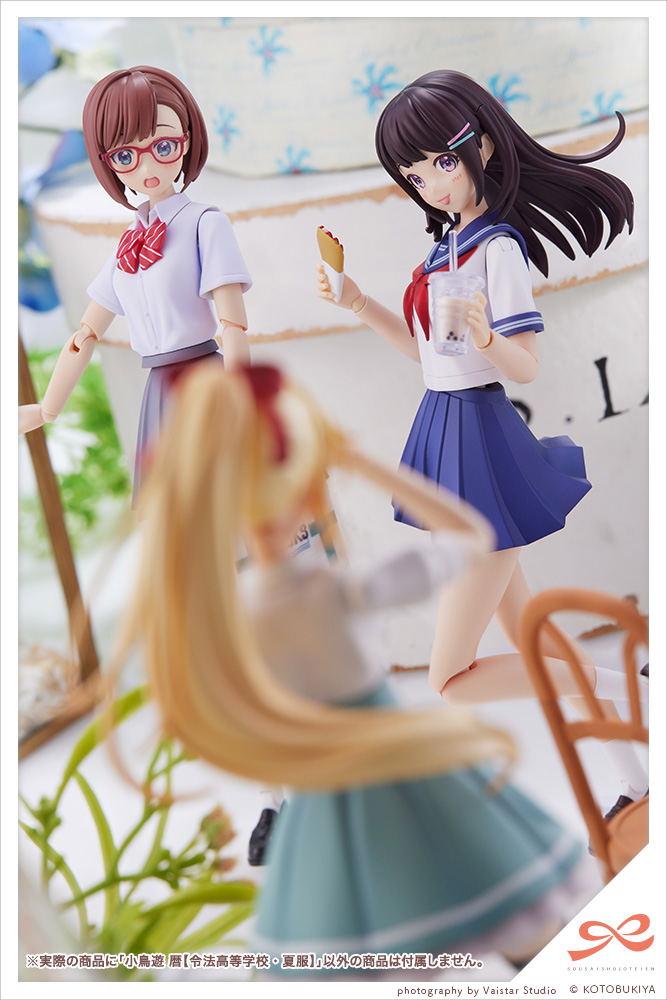 Sousaishojoteien 1/10 Scale Plastic Model Kit: Koyomi Takanashi Ryobu High School Summer Clothes image 18